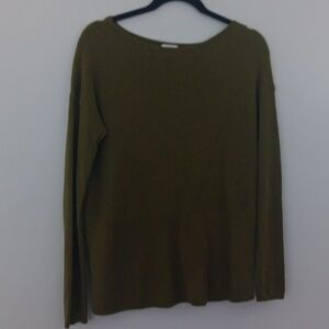 J.Jill  Geomertic Ribbed Sweater